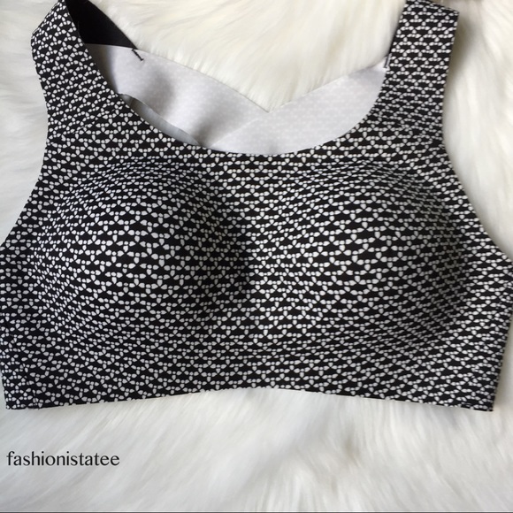 NWT lululemon enlite bra monochromic black white - Picture 2 of 6